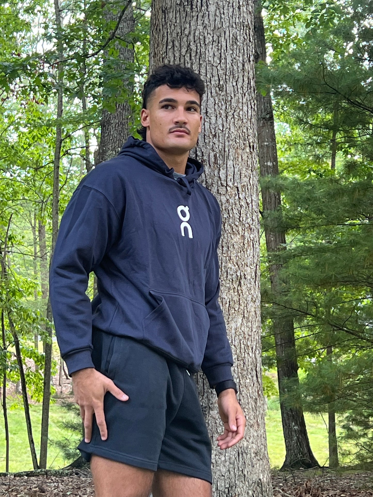 Men’s Blue Hoodie size Large