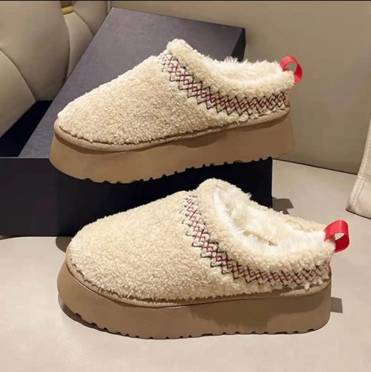 Wedge slip ons size 6