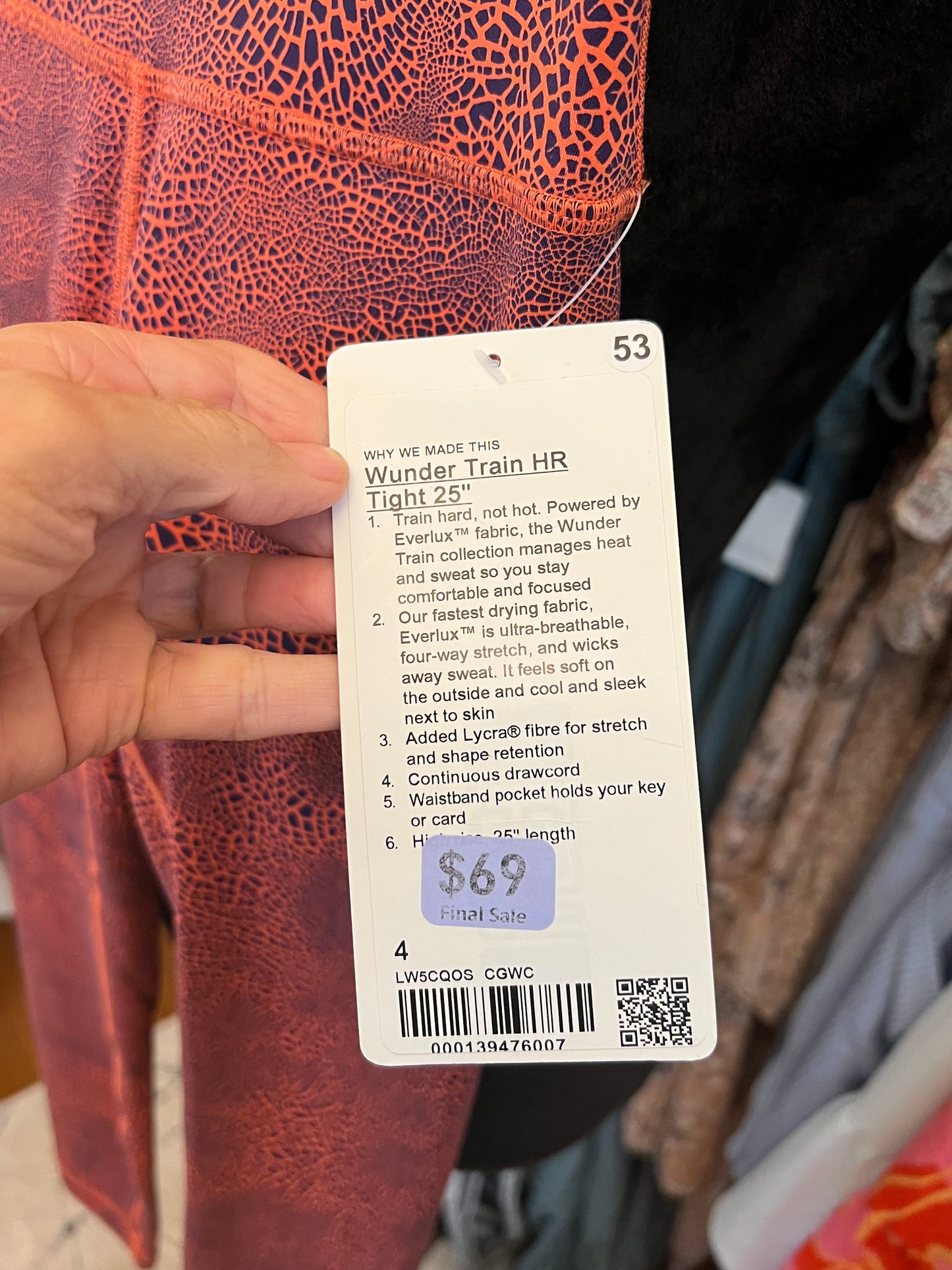 Lululemon New Leggings size 4