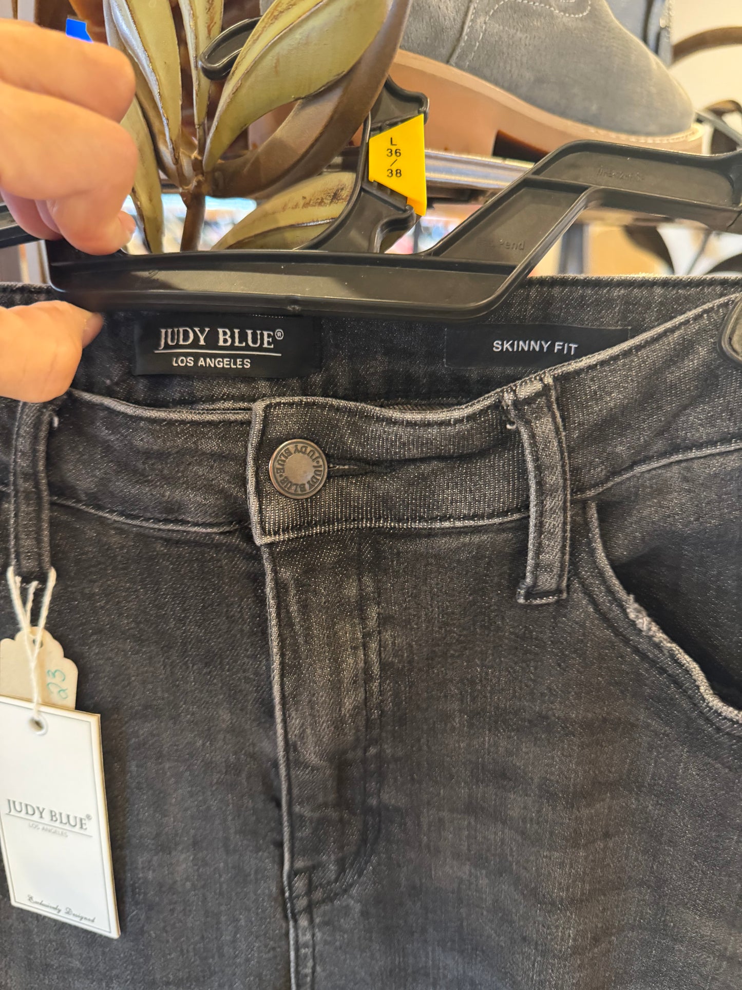 New Judy Blue Jeans size 11 (washed black)