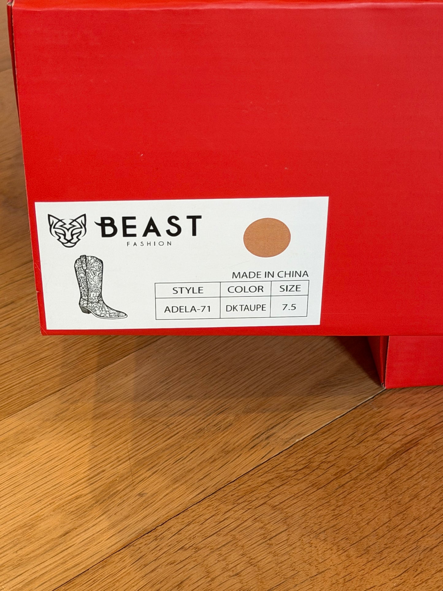 Preowned Gorgeous Leather Boots size 7.5