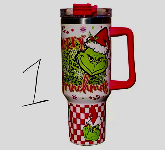 The Grinch Cups