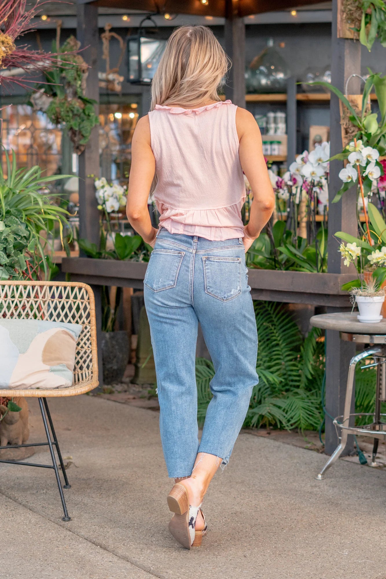 Judy Blue Full Size Wide Leg Jeans with Pockets