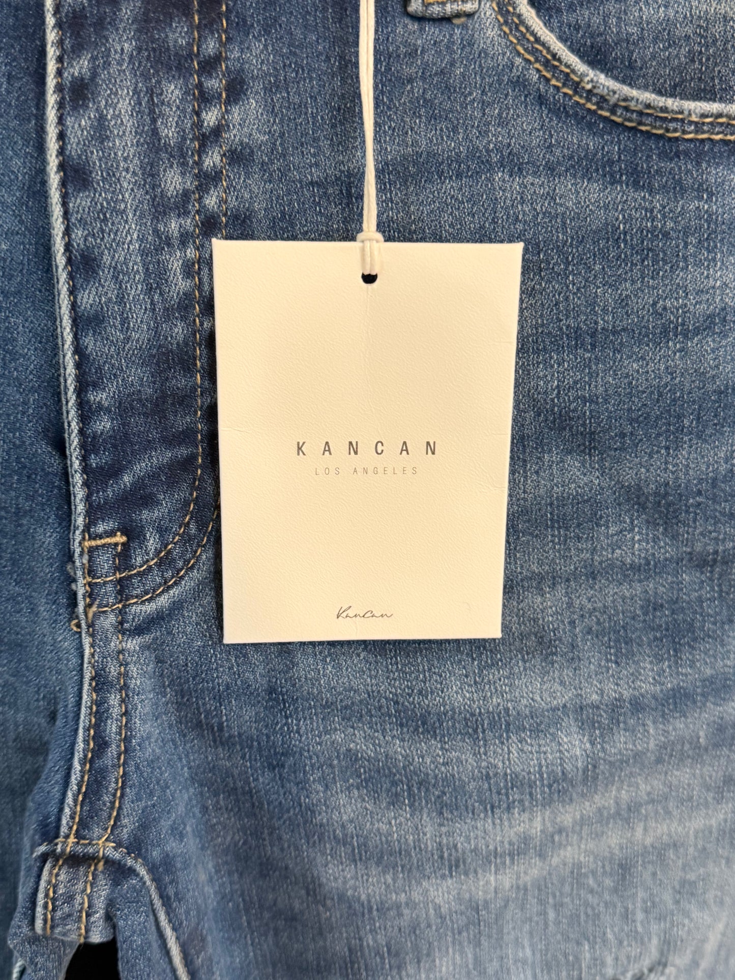 New Kancan Jeans size 9 MidRise Leopard Print