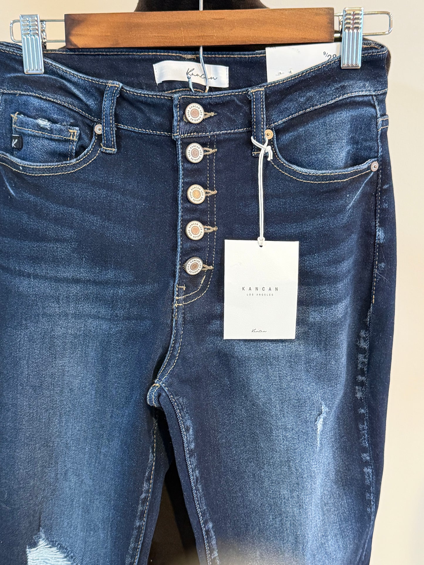 KanCan Jeans size 9 High Rise Ankle Skinny