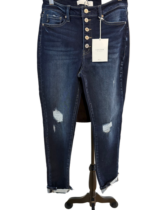 KanCan Jeans size 9 High Rise Ankle Skinny