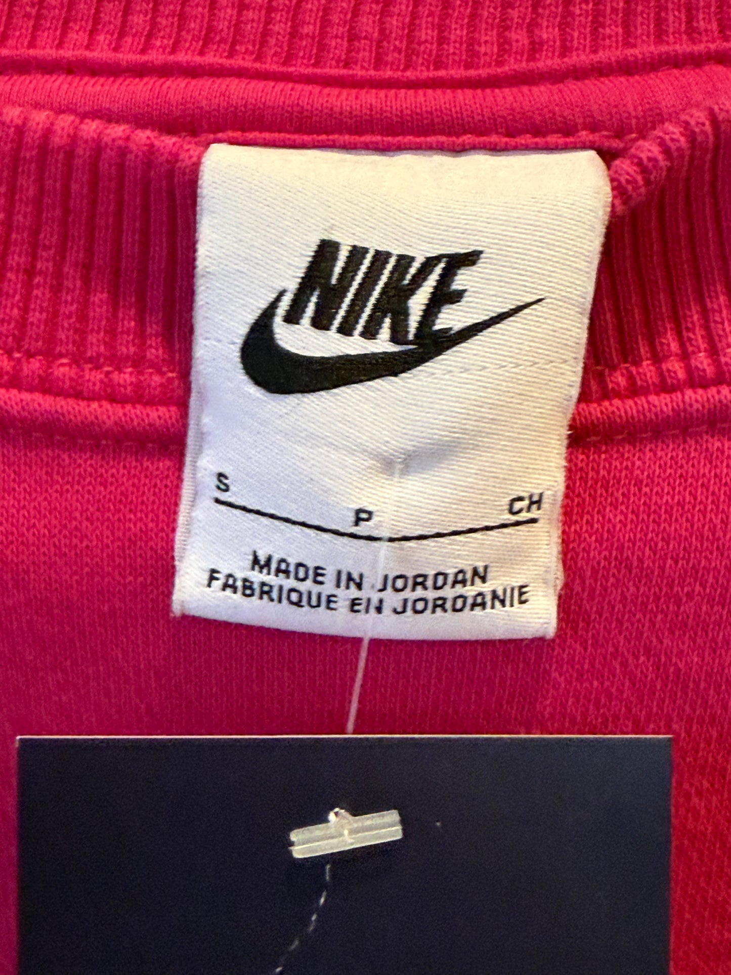 Nike Pink Sweat Shirt size small