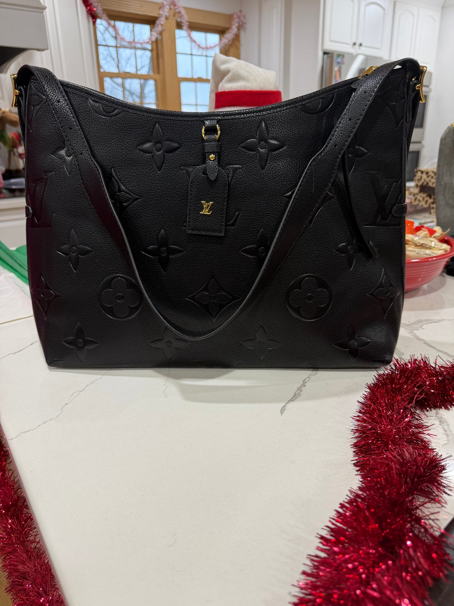 Designer Leather Bag Large