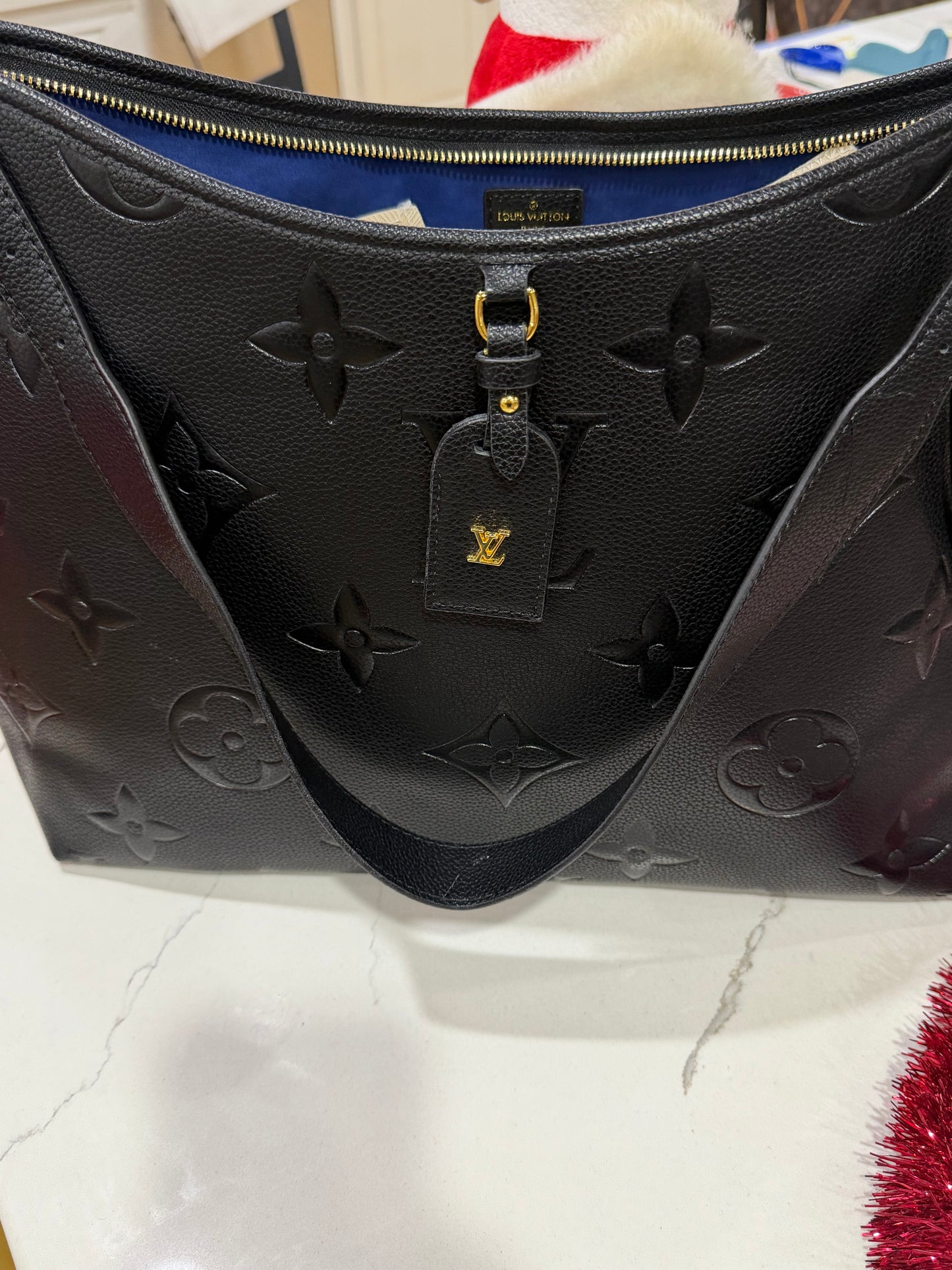 Designer Leather Bag Large