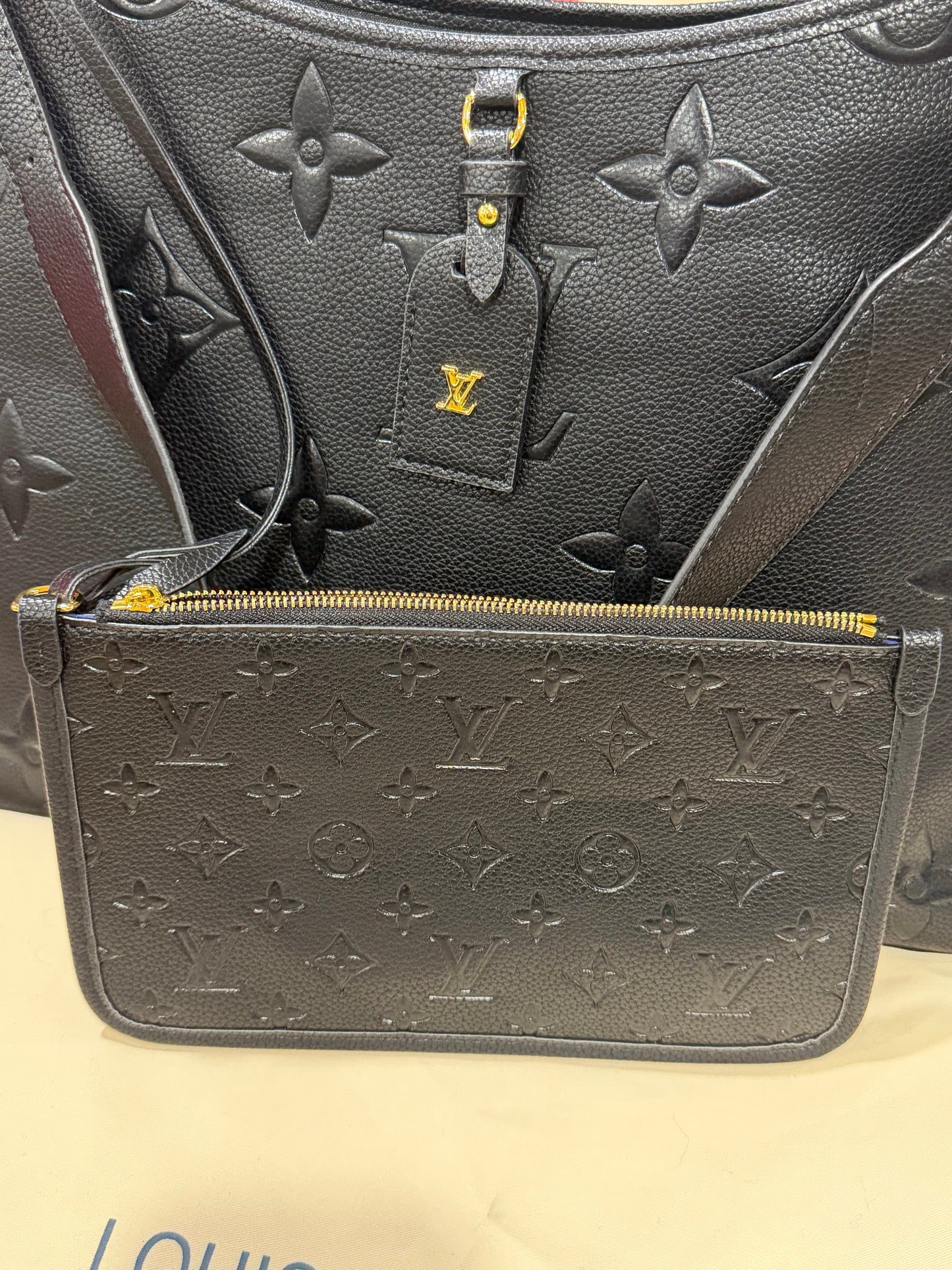 Designer Leather Bag Large