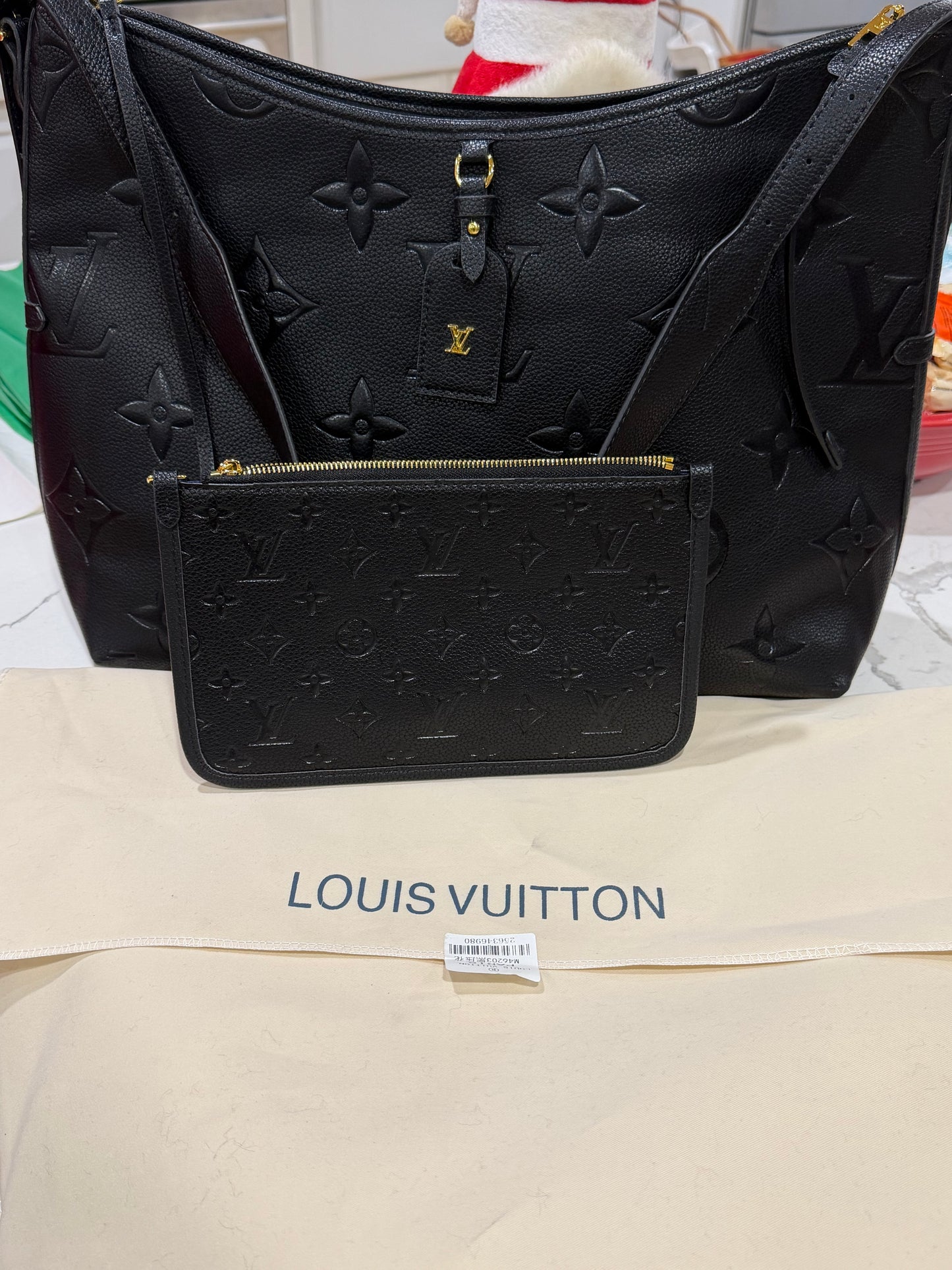 Designer Leather Bag Large