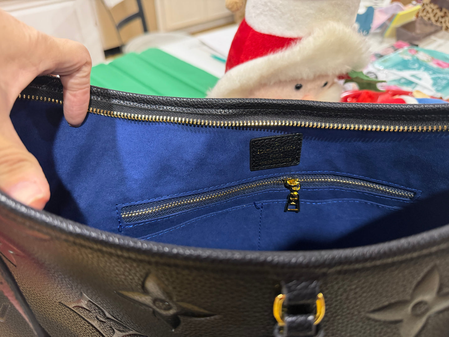 Designer Leather Bag Large