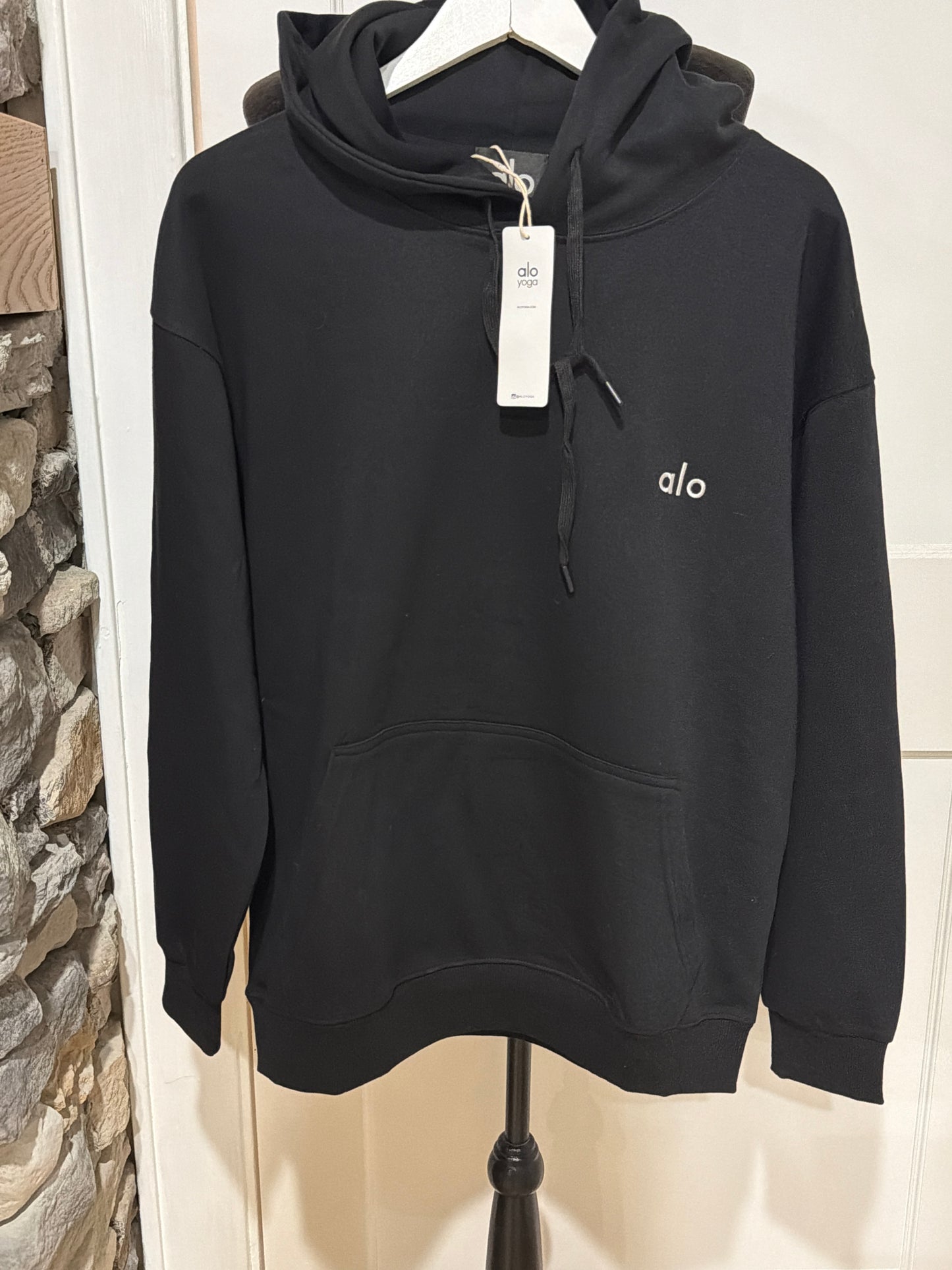 Alo Hoodie size Large Black